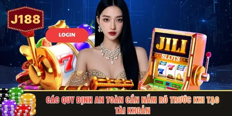 Các quy định an toàn cần nắm rõ trước khi tạo tài khoản