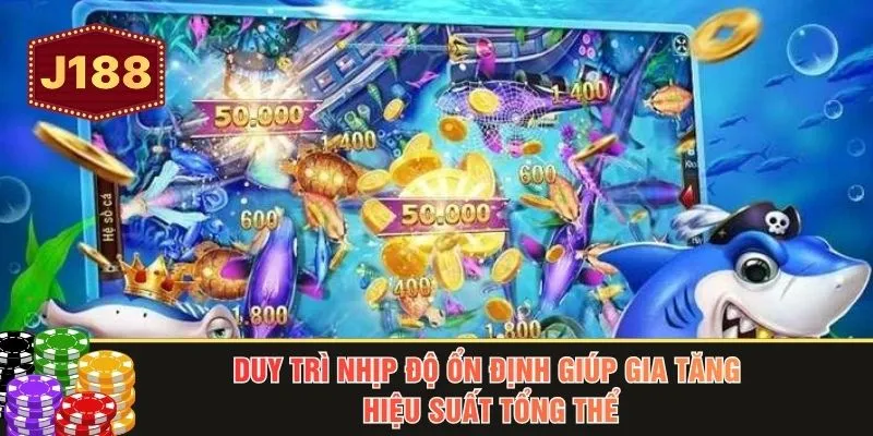 Duy trì nhịp độ ổn định giúp gia tăng hiệu suất tổng thể